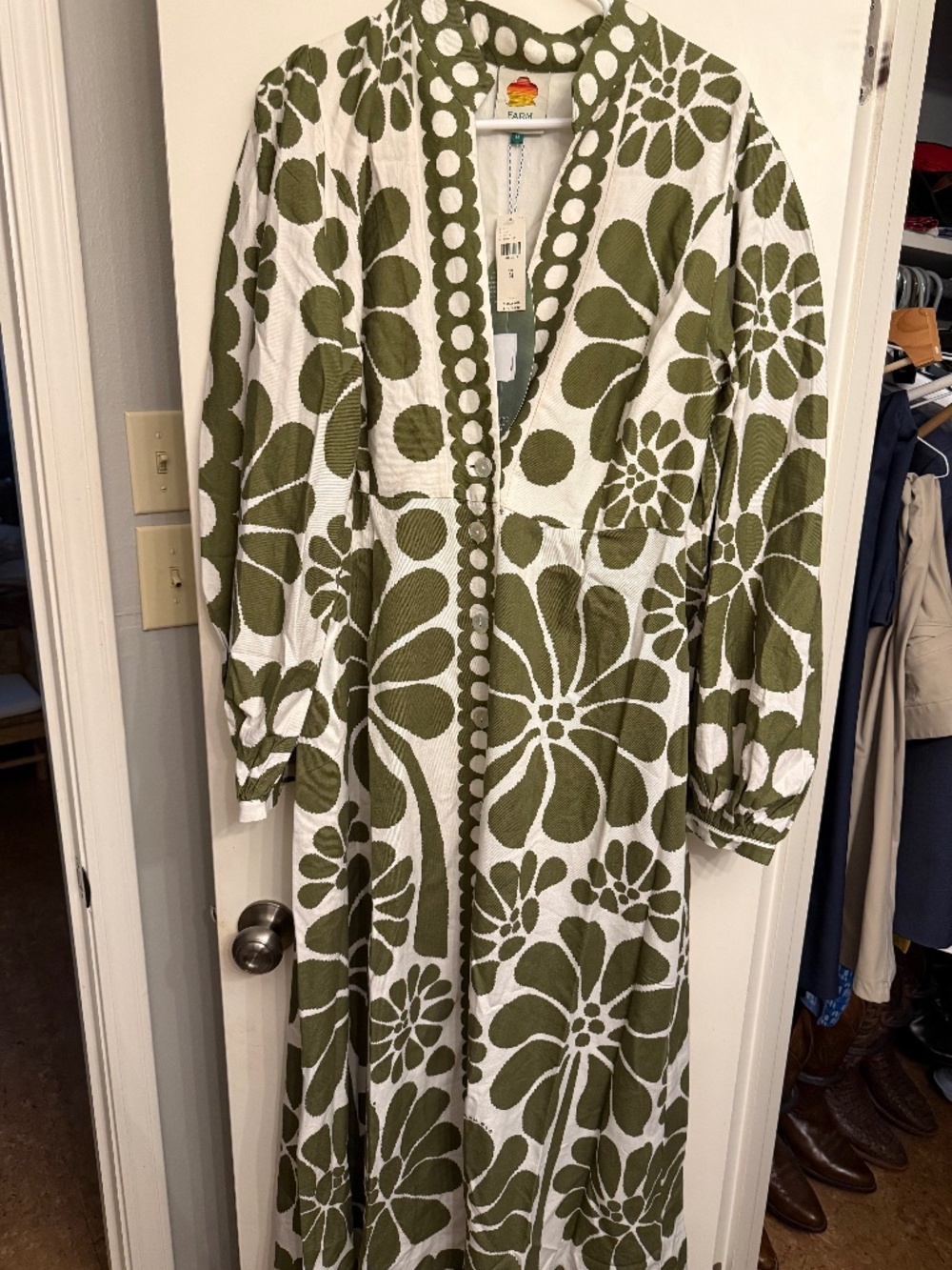 Farm Rio Palermo Maxi Dress - Picture 2 of 5
